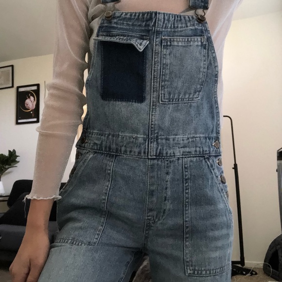 Forever 21 Denim - Patchwork pocket Overalls Forever 21 Denim - Patchwork pocket Overalls
